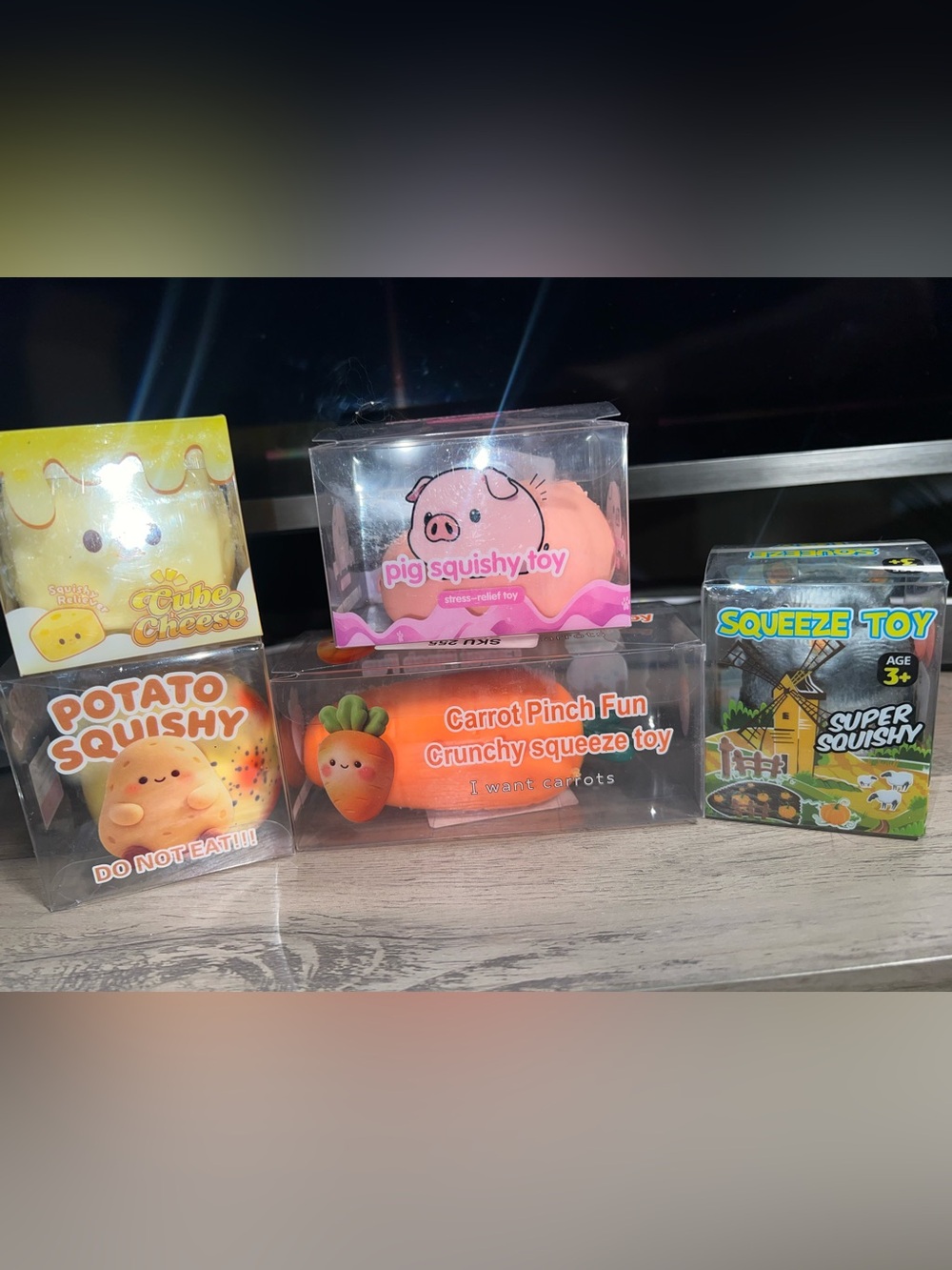 5Pc Crunchy Squishy Bundle Tiktok Viral Items New